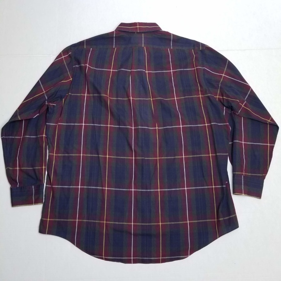 Chaps Ralph Lauren VTG XL plaid button front - Picture 8 of 8